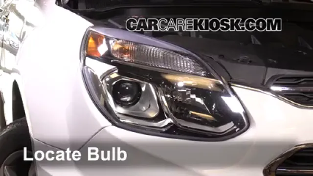2017 Chevrolet Equinox Premier 3.6L V6 Luces Luz de carretera (reemplazar foco) 